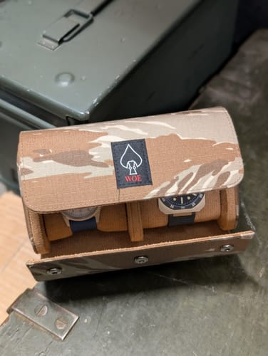 Customer photo review of W.O.E. Watch Tube - Tiger Stripe