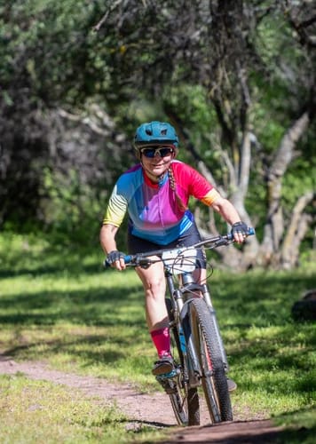 Reseña con foto de un cliente sobre Calza Starlight short W32 Lameda Mujer