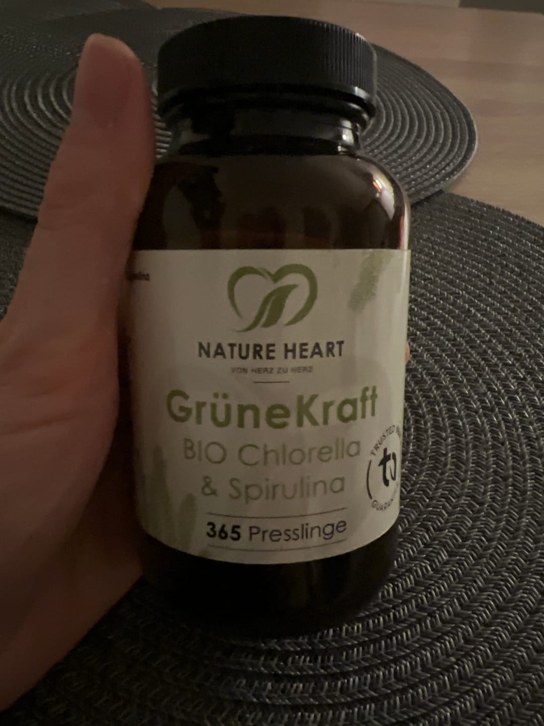 Customer photo review of Grüne Kraft - Bio Chlorella & Spirulina