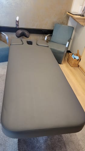 Customer photo review of Massageliege Elektrisch mit Heizung Gemini Flex | Handfernbedienung | 4 - Motoren | 3 Jahre Garantie