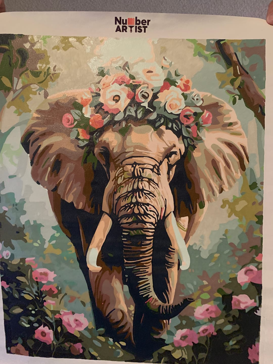 Customer photo review of Flower Crowned Elephant