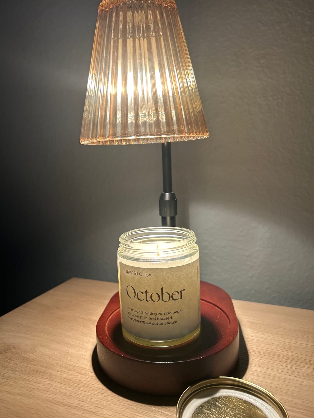 Customer photo review of October Candle