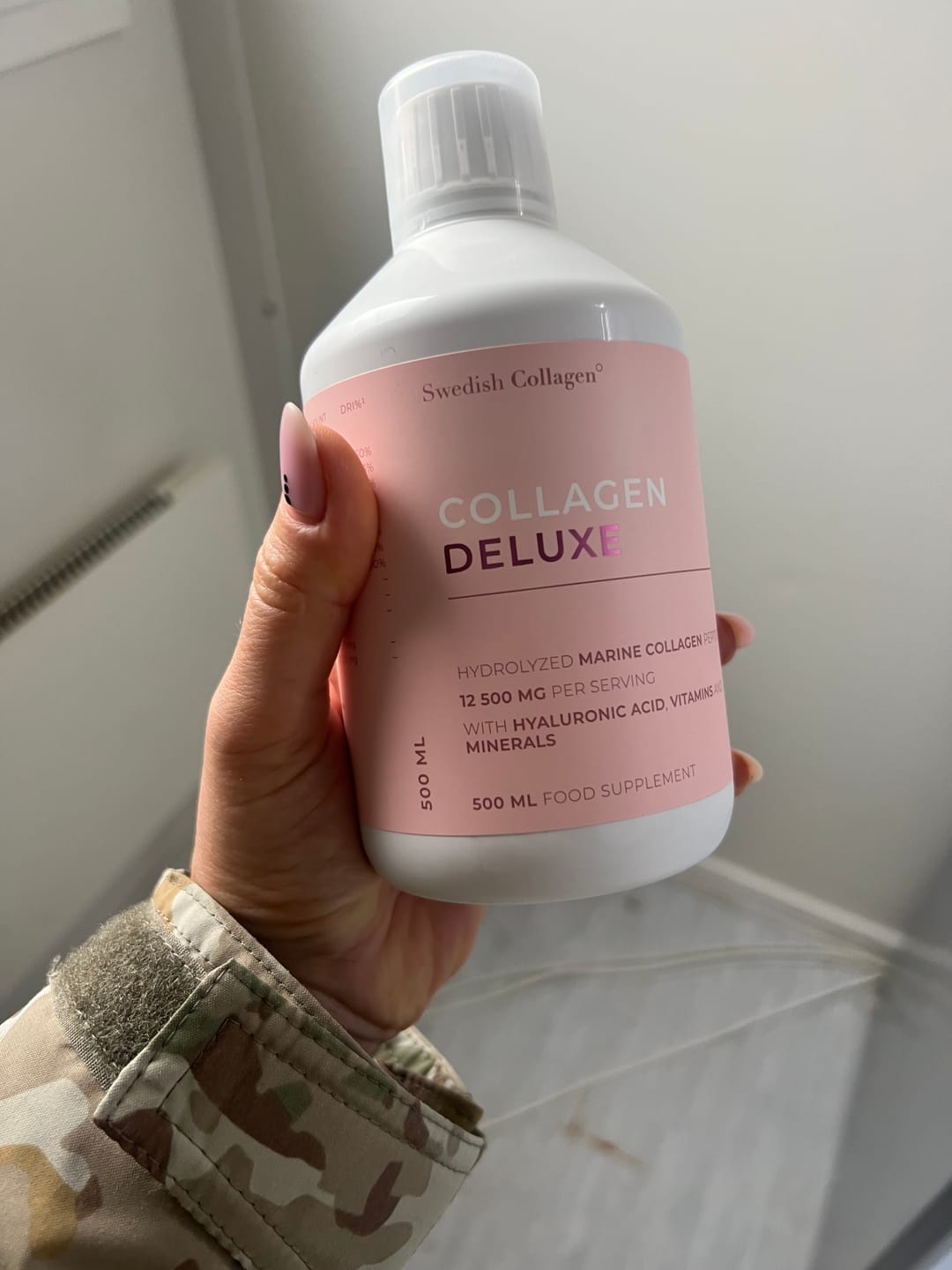 Customer photo review of Geriamas jūrinis kolagenas - Swedish Collagen Deluxe, 500ml
