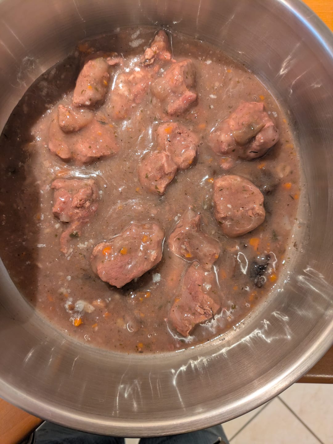 Customer photo review of Civet de Sanglier sauce forestière
