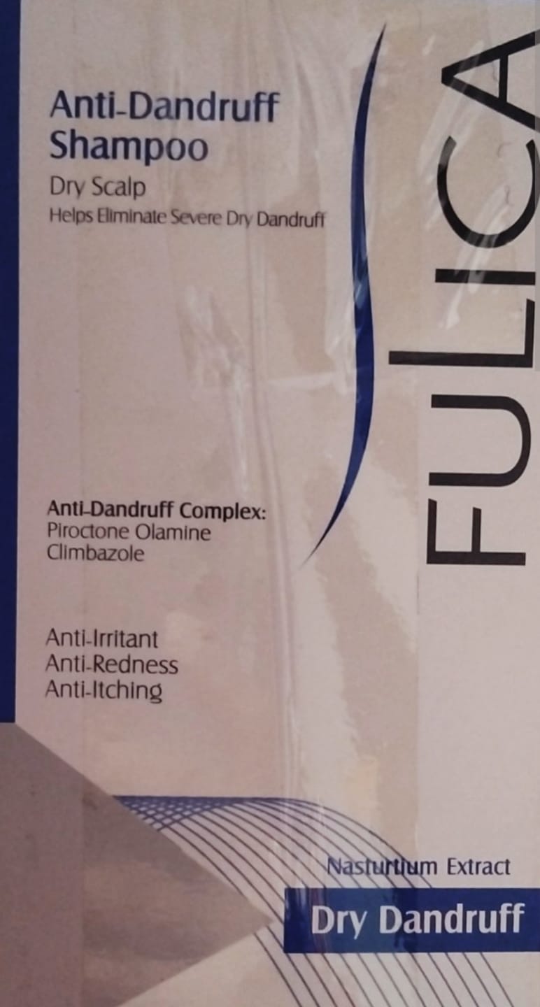 Customer photo review of Fulica Rx™ - Novexion⁺ Anti-Dandruff Shampoo