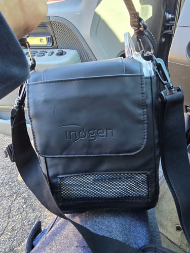 Customer photo review of Inogen One G5 Portable Concentrator - Certified Pre-Owned