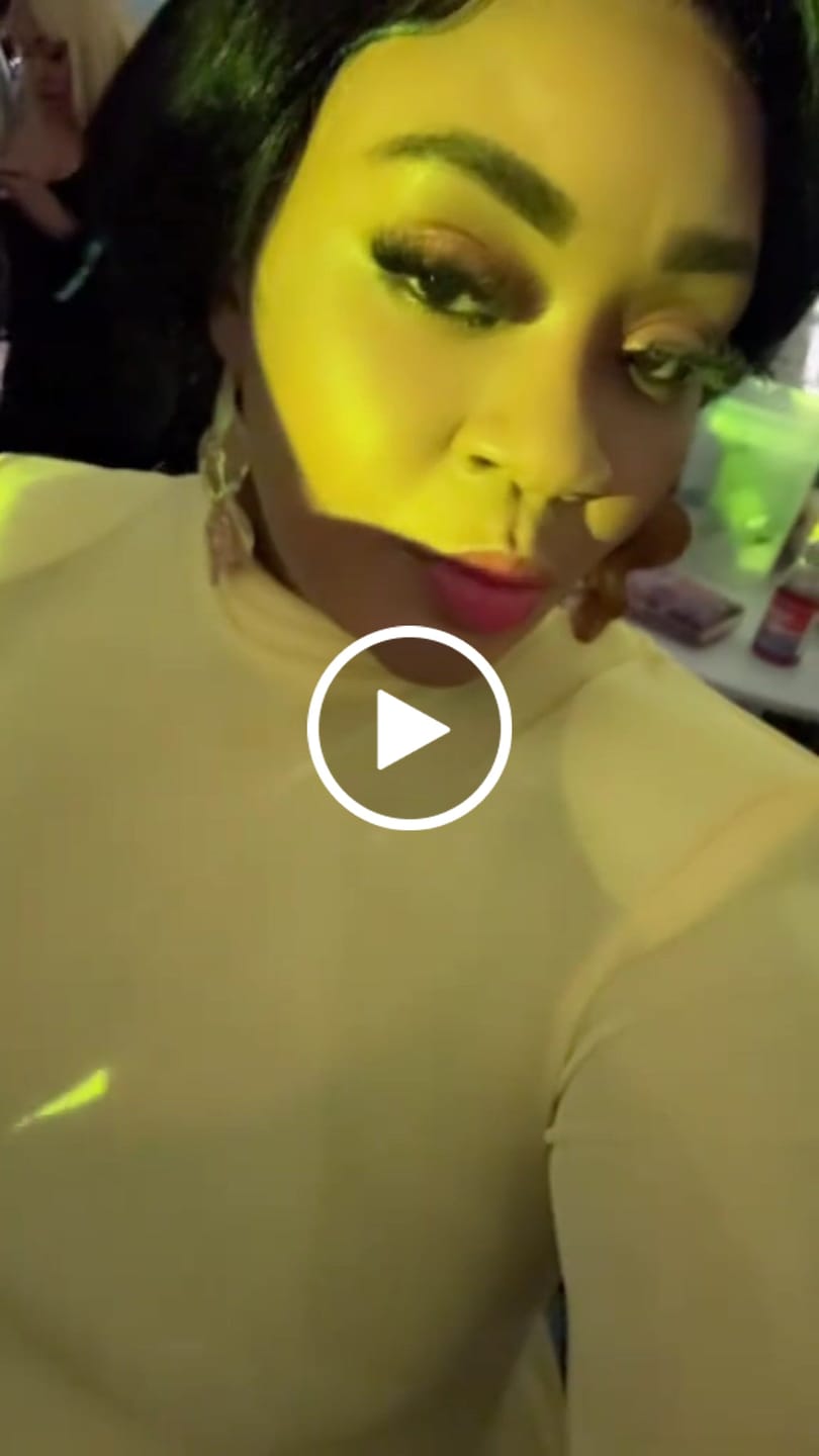 Customer video review of LOOK 1173 MAXI GOWN WITH HIGH NECK & PADDED SHOULDERS | PRE-ORDER