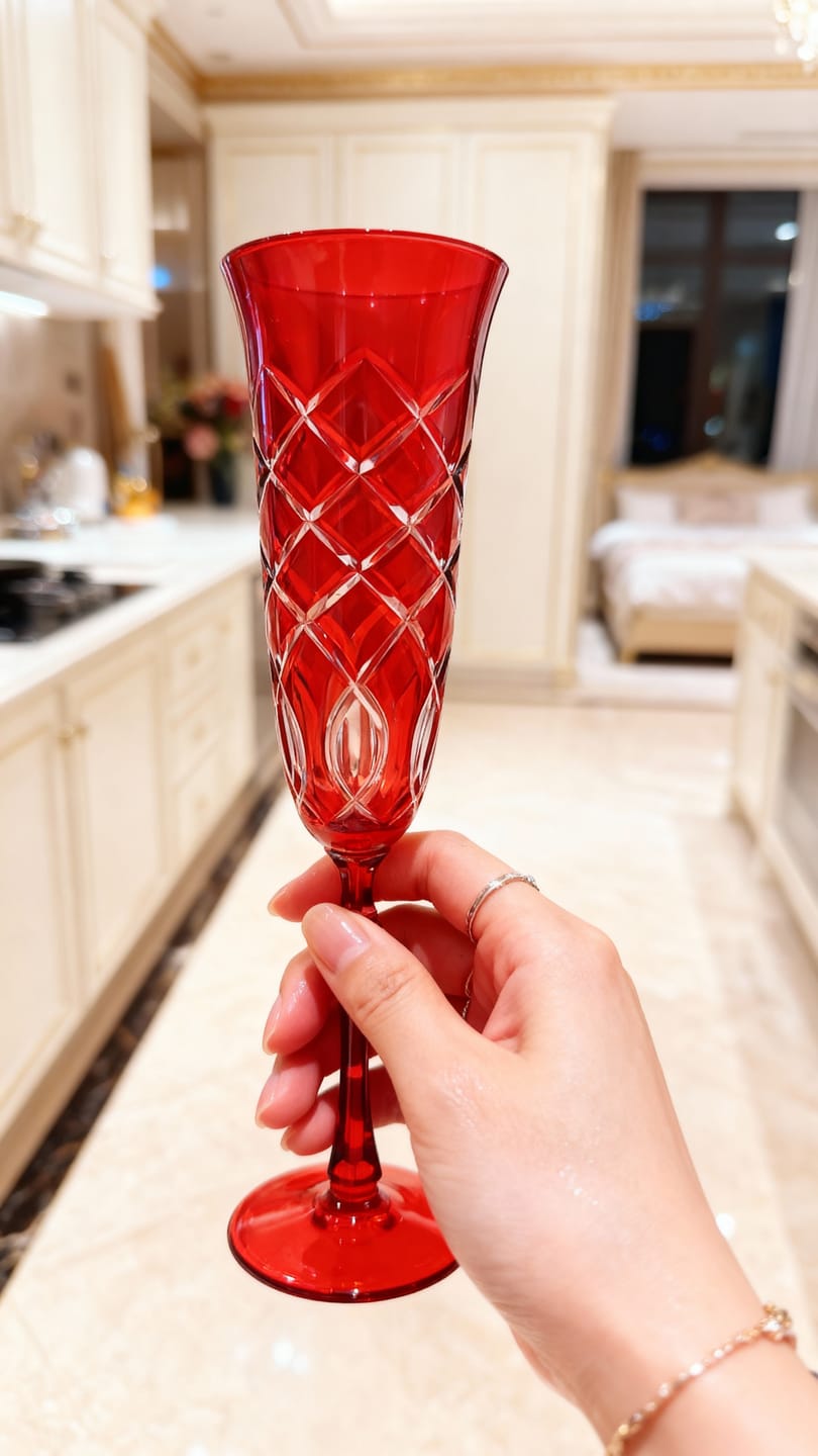 Customer photo review of Heritage Kristal Flüt Kadeh 190cc