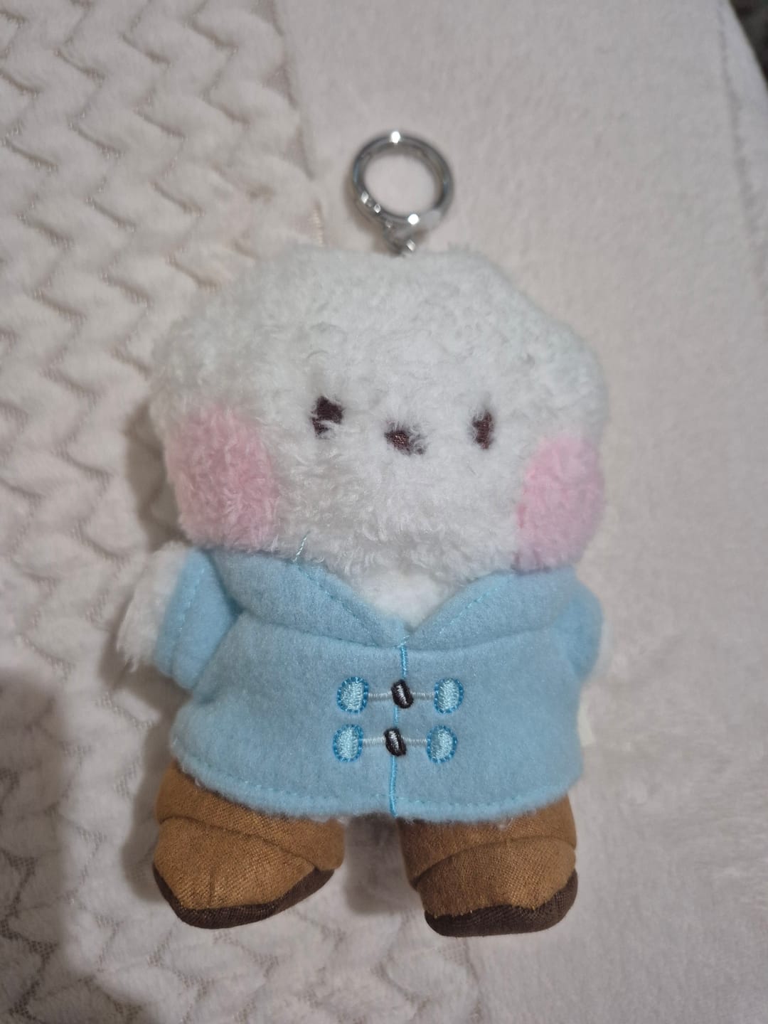 Customer photo review of BT21 - BOOTS EDITION MININI DOLL KEYRING