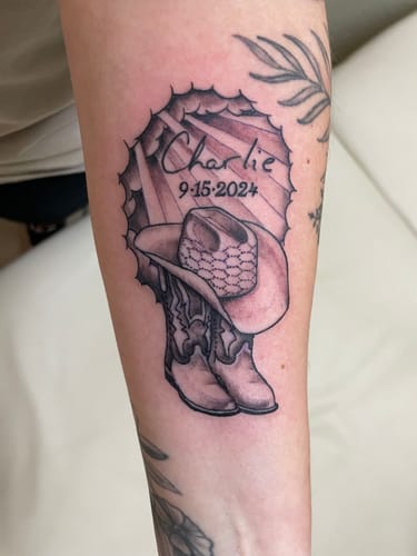 Customer photo review of Painless Tattoo 5 Pack