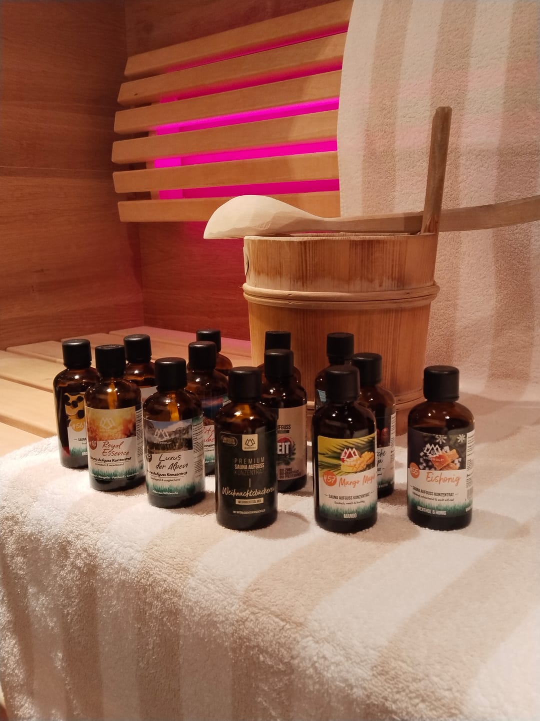 Customer photo review of Sauna Aufguss #55 Eishonig