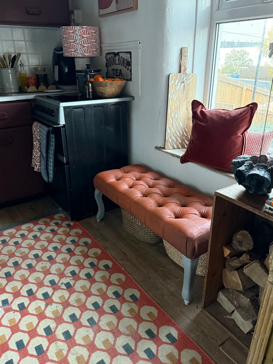 Customer photo review of Fabric Paint -- Orange