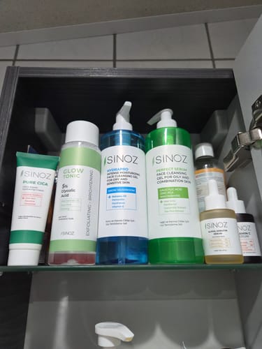 Customer photo review of Alpha Arbutin Serum