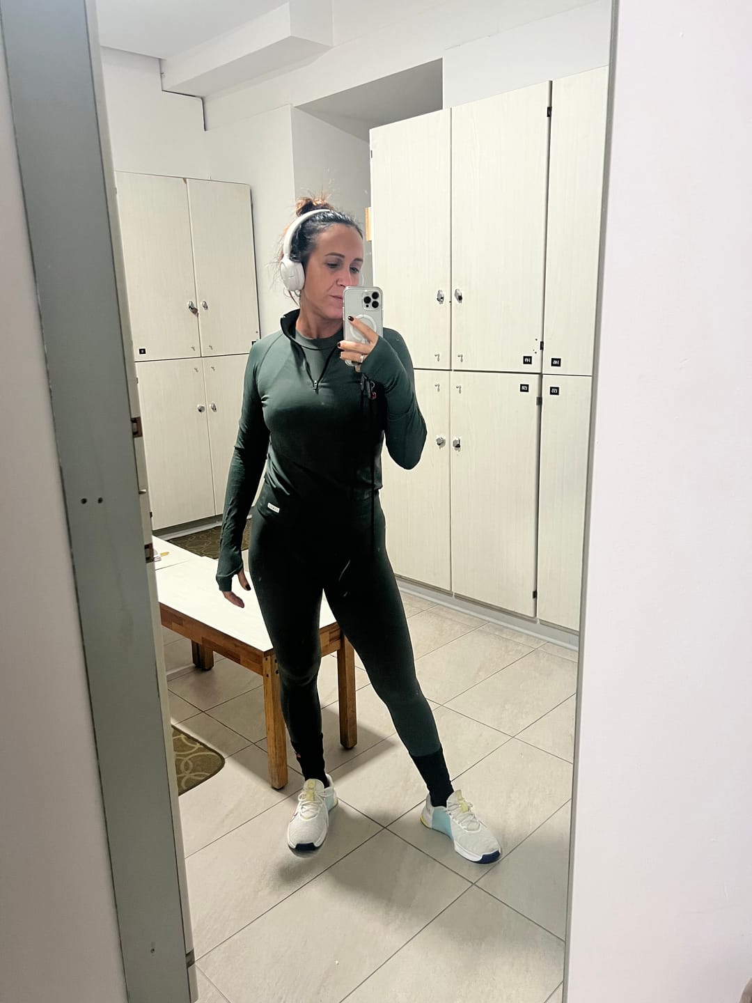 Customer photo review of Bolero Zip Coal Green
