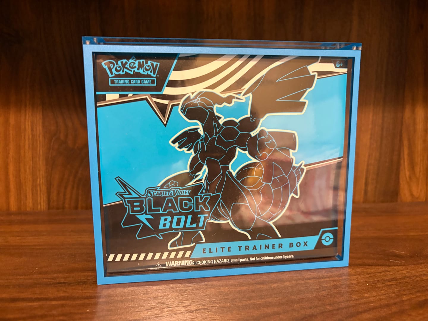 Customer photo review of Premium Colored Acrylic Pokemon Elite Trainer Box Case
