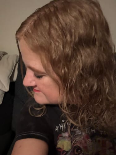 Customer photo review of Instant Dye Shampoo