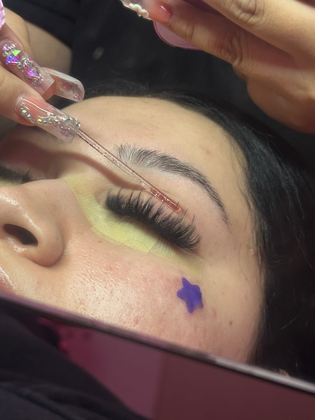 Customer photo review of 5D W Lash Extension