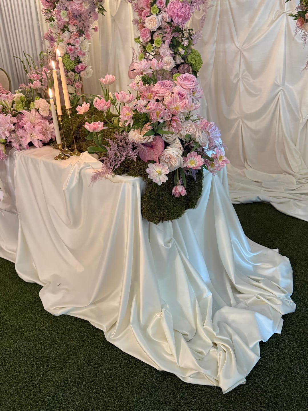 Customer photo review of Satin Elastic Matasos Premium Ivory