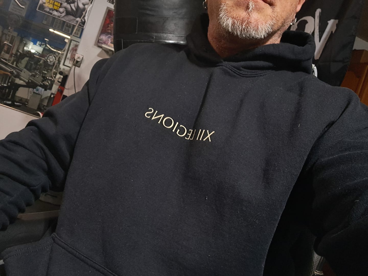 Customer photo review of PSALM 3:7 Hoodie