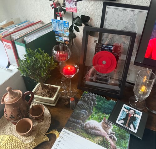 Customer photo review of M1 Music Frame CD Player