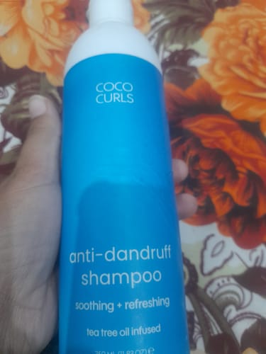 Customer photo review of Anti-dandruff Shampoo