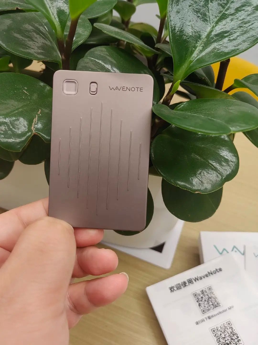 Customer photo review of WaveNote AI Recorder, AI Transcribe & Summarize, Support 112 Languages