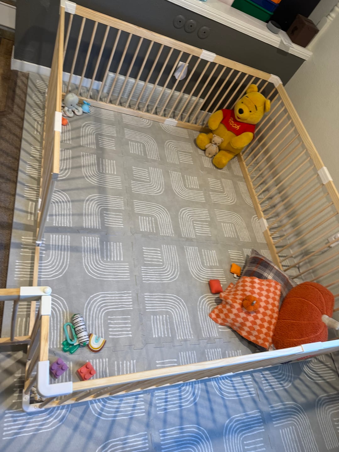Customer photo review of HARPPA Grovi | Baby Gate Playpen & Fence for Babies and Toddlers
