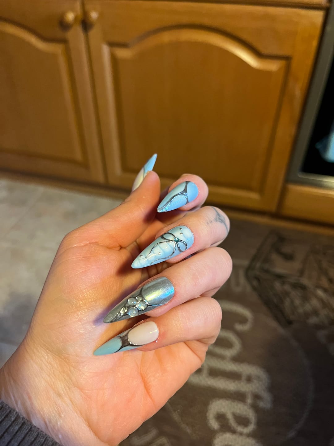 Customer photo review of Silver Glaze
