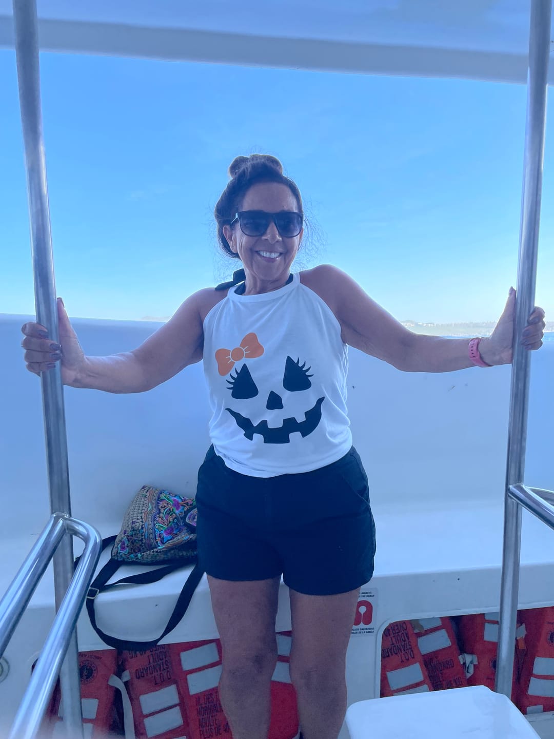 Customer photo review of Jackolantern Rocker Tank