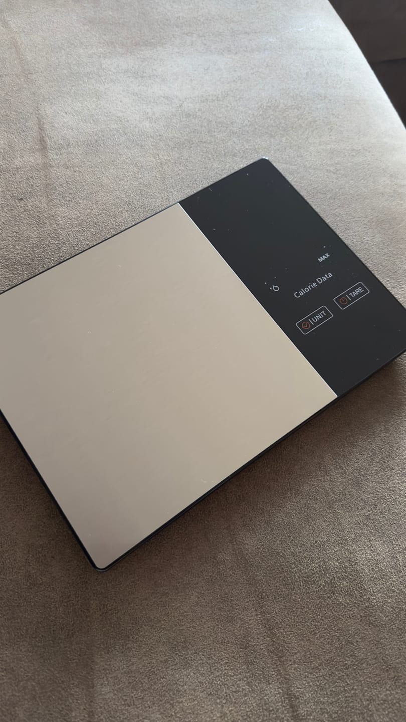 Customer photo review of Smarte Ernährungswaage