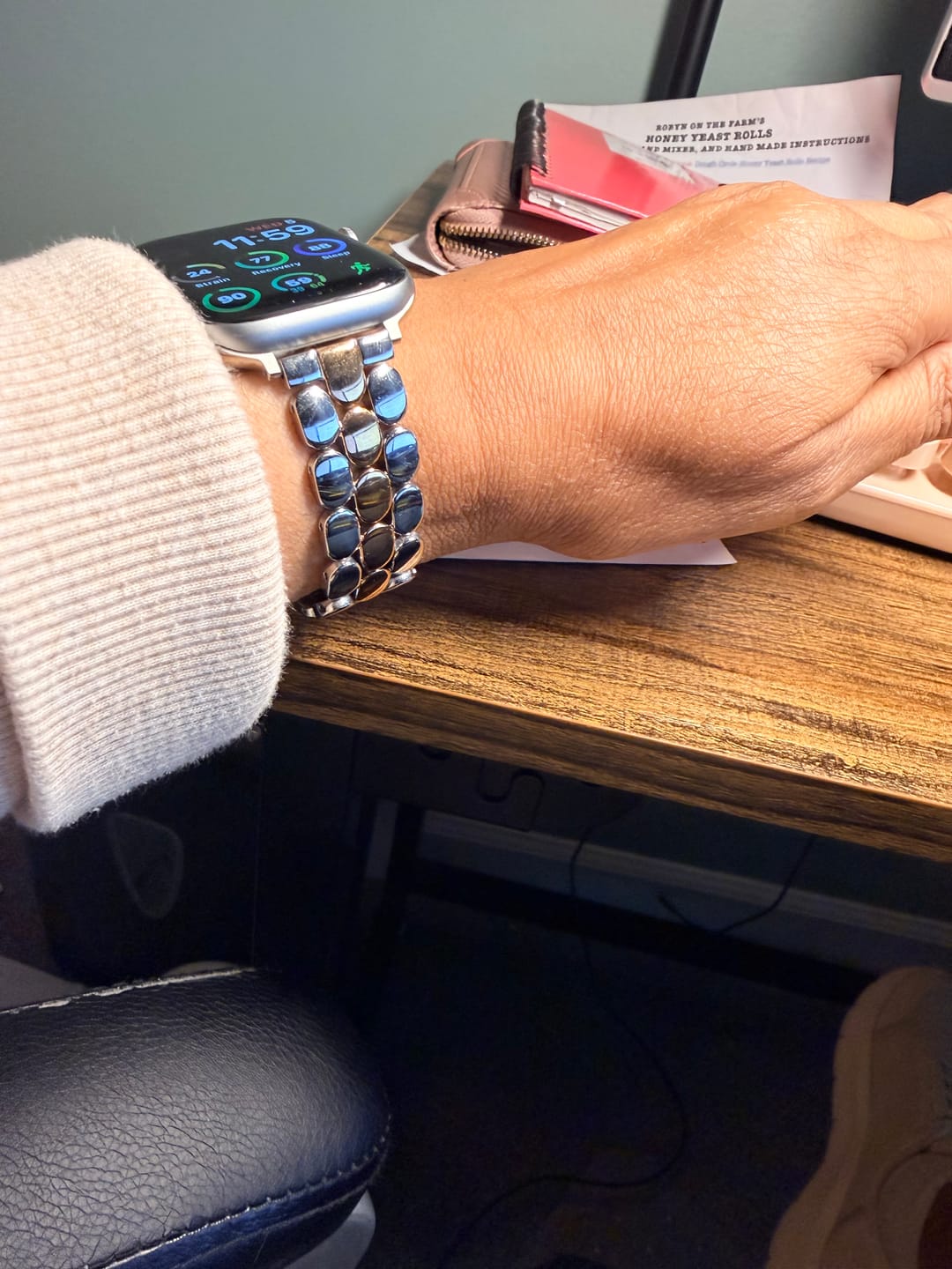 Customer photo review of Atlanta Metal Strap