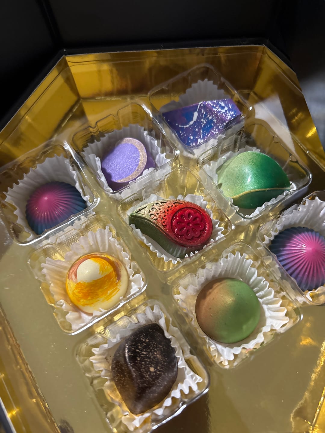 Customer photo review of Signature Chocolate Tasting Gift Set