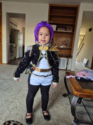 Customer photo review of K-Pop Demon Hunters Children's Halloween Costume