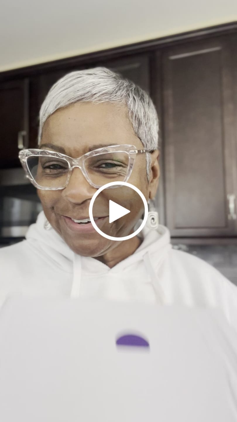 Customer video review of “Purple Reign” 40oz Insulated Tumbler – "It’s a Beautiful Day to be a Black Woman"