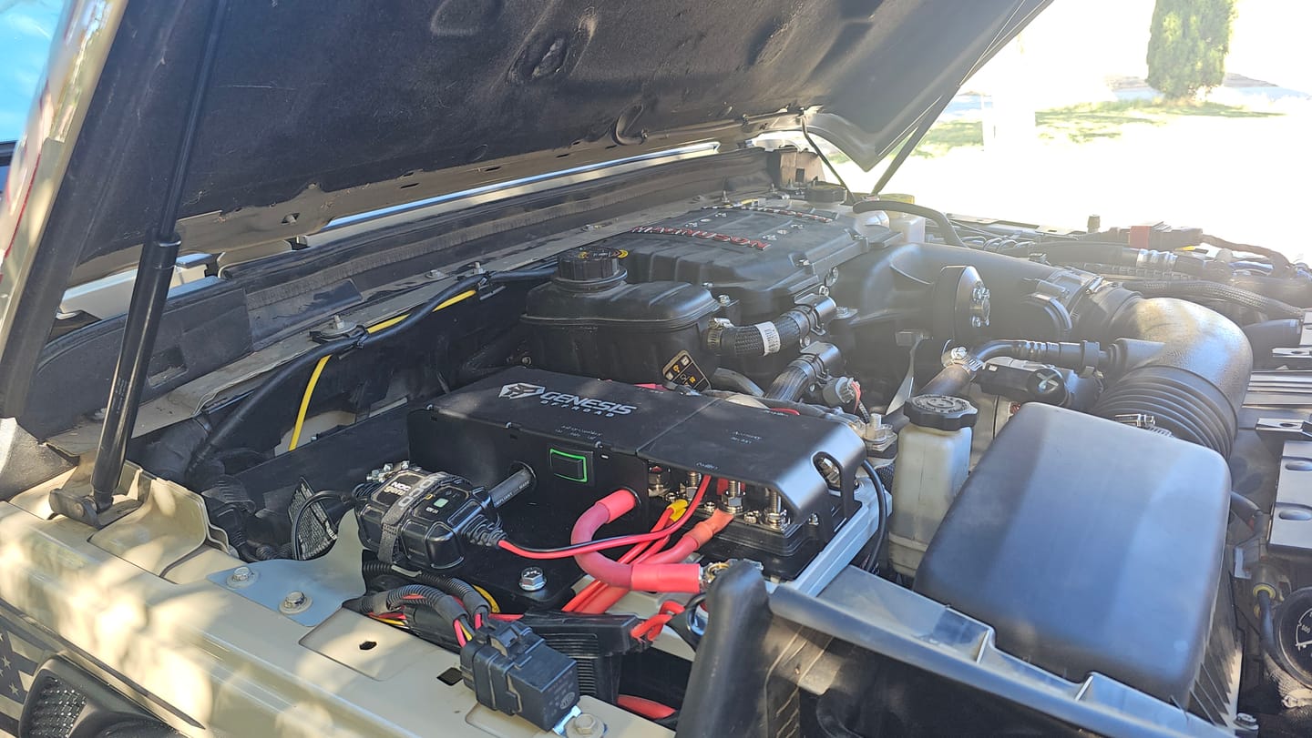 Customer photo review of 2020+ Gas Gladiator Gen 3 Dual Battery System
