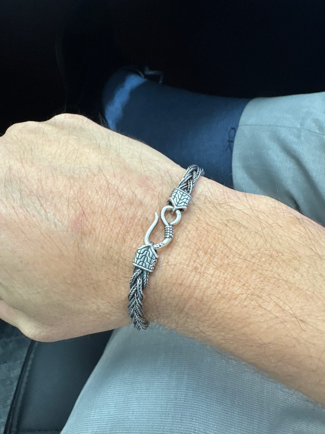 Customer photo review of WOVEN VIKINGS. - 925 STERLING SILVER