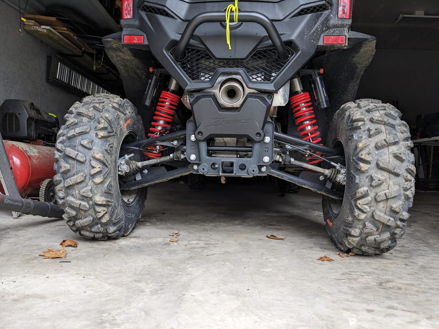 Customer photo review of 2023 to 2025 CFMoto ZForce 950 Sport & 950 Sport-4 — 2in Lift Kit