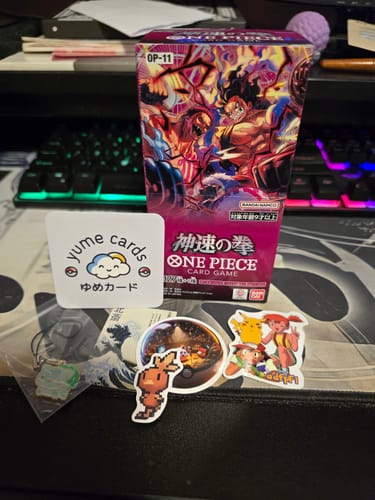 Customer photo review of One Piece JP • OP-11 God Speed Fist