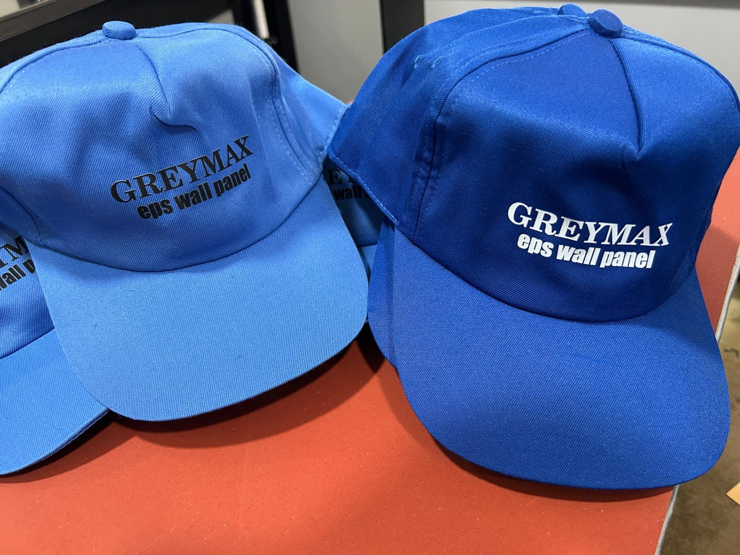 Customer photo review of Customized Caps | Customized With Your Company Logo | PrintMine.in