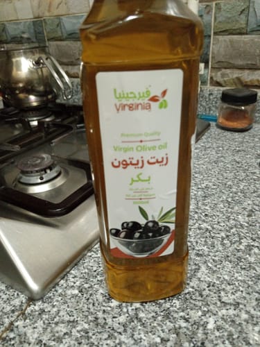 Customer photo review of فيرجينيا زيت زيتون فيرجن 1 لتر بلاستيك
