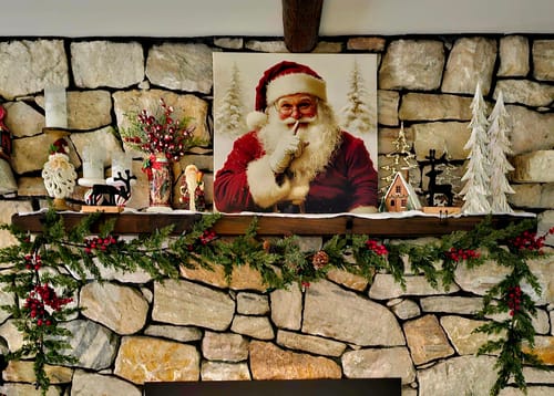 Customer photo review of Santa Art - Vintage Shhhh #2