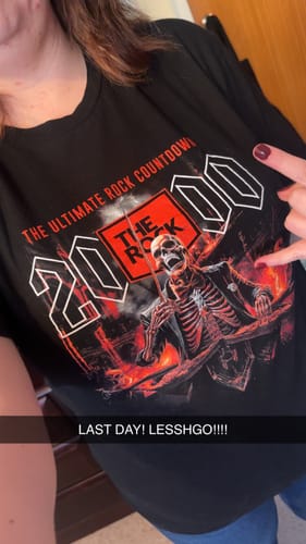 Customer photo review of The Rock 2000 Event T-Shirt