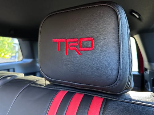Customer photo review of Initials or Logo Embroidery
