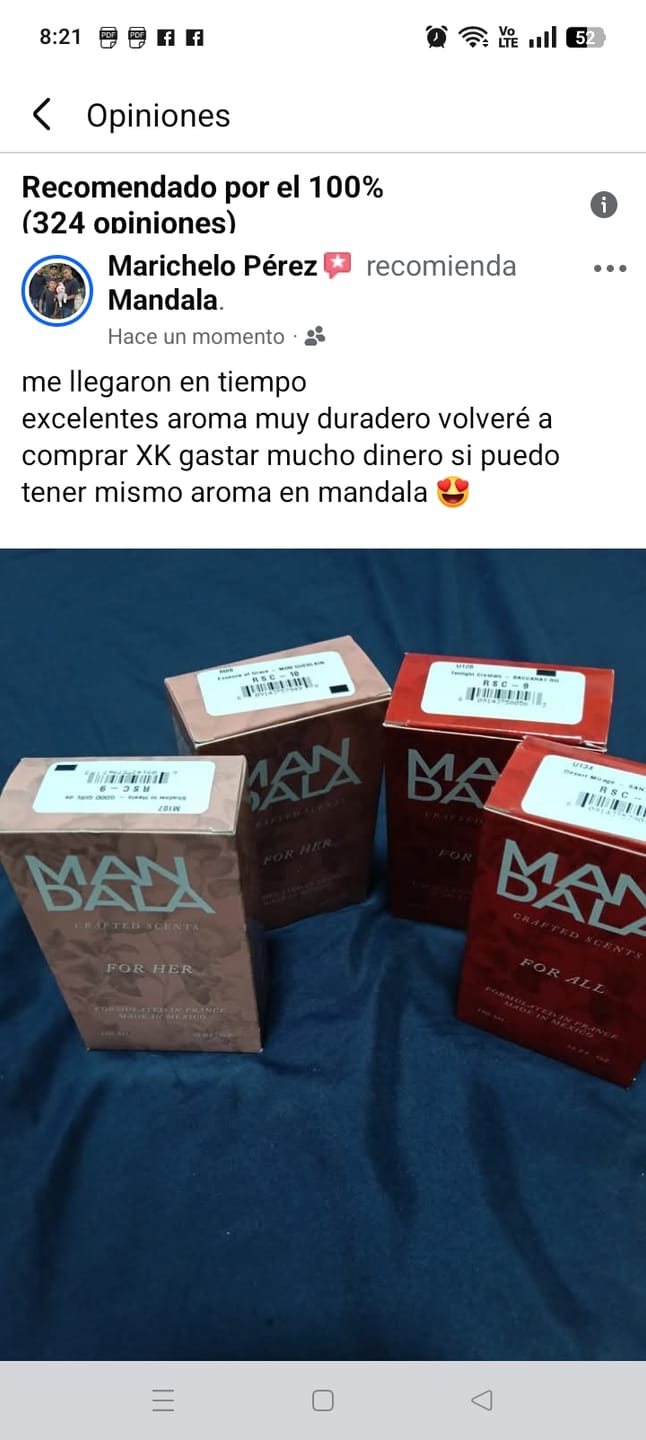 Customer photo review of Shadow in Heels - Inspirado en GOOD GIRL de CAROLINA HERRERA 100ml-