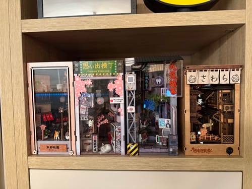 Customer photo review of Sawara Town Book Nook Kit