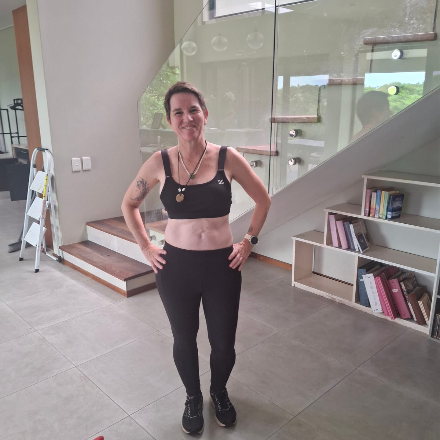 Customer photo review of High Impact Full Support Sports Bra