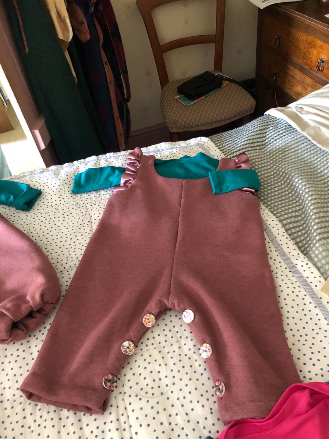 Customer photo review of Plain Sweatshirt Fabric