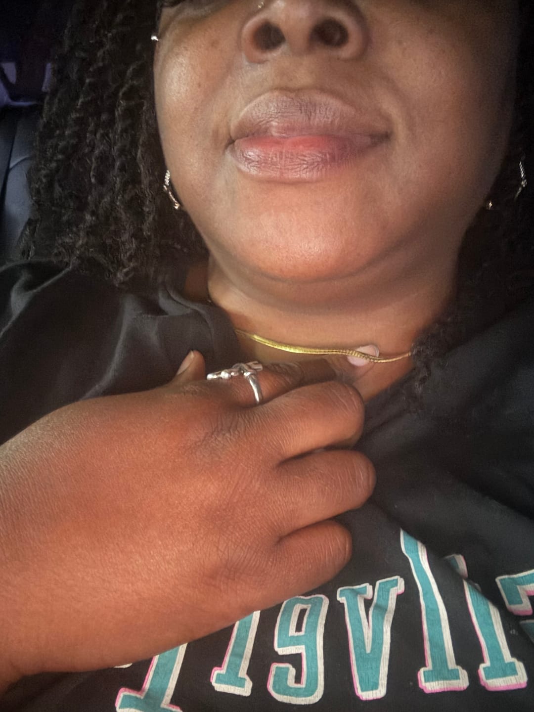 Customer photo review of Herringbone Necklace - 3mm