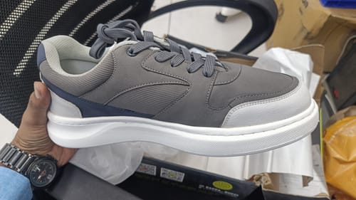 Customer photo review of Bacca Bucci Zypher Men's Low-Top Sneakers