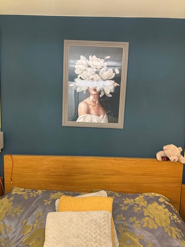 Customer photo review of Whispering Petals Print